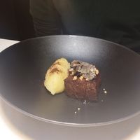 3D printed steak con patate e tartufi at Soul Kitchen - Creatività Vegetale in Turin