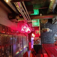 View from the bar at NEOShinjuku Atsushi in Tokyo