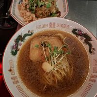 Rice and ramen...  Really good 👍 at NEOShinjuku Atsushi in Tokyo