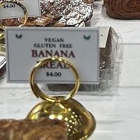 Vegan and gluten-free banana bread   at Matto Espresso in New York City