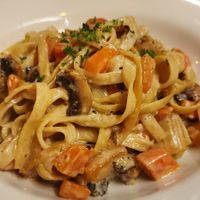 Fettuccine at Salva D'or Italian Restaurant & Pizzeria in Tauranga