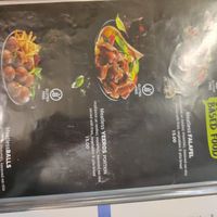 Meatless menu p2 at Gyros Chania in Crete