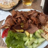 Gyros at Gyros Chania in Crete