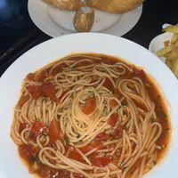 Pomodoro pasta  at Ha Giang Vegetarian Restaurant in Ha Giang