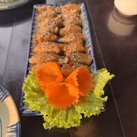 Vegan “ribs"  at Ha Giang Vegetarian Restaurant in Ha Giang