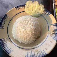 Rice came with the dishes  at Ha Giang Vegetarian Restaurant in Ha Giang