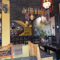 Back of the restaurantt  at Ha Giang Vegetarian Restaurant in Ha Giang