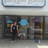 Outside of building. at Starry Lane Bakery in San Diego
