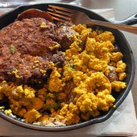   at New Day Eatery in Port Angeles