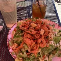 Chyken ceasar, Arnold Palmer   at New Day Eatery in Port Angeles