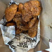 Vegan Korean Sesame Wingalings  at Odd Burger in Ottawa