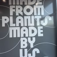 Sign Inside  at Odd Burger in Ottawa