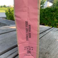 Packaging at Odd Burger in Ottawa