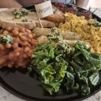 Vegan breakfast at 17 Grams in Chichester
