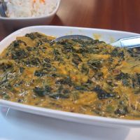 Saag Aloo 😛👌🏻 at Dhaka Biriyani in Mexico City