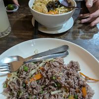 Olive rice at Borneo Delight in Kuching