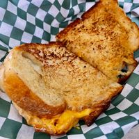 Gooey grilled cheese V  at Othello's in Woodland Hills