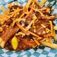 Chili cheese fries ✨delicious  V  at Othello's in Woodland Hills