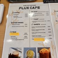   at Flux Cafe Shimokitazawa in Tokyo