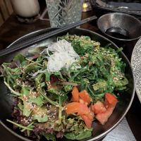 Sehr üppiger Wakamesalat, lecker angemacht at Kaiso Restaurant in Leonberg