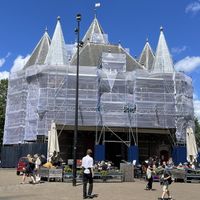 Outside   at Waag in Amsterdam