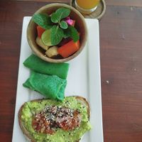 Desayuno at My First Cup in Gianyar