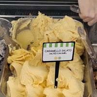 Salted caramel  at Gelateria Gelo Sia - Lido di Ostia in Lido Di Ostia
