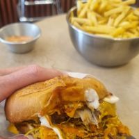 Very tasty burger at Kendrick in Lisbon