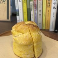 Coconut & cheese bun  at Sù Shēngmài Vegan Bakery - 素生麦纯素烘焙 in Shenzhen