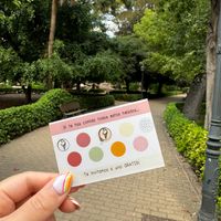 Loyalty card - 10th ice cream for free :) at ArteSana Gelat in Valencia