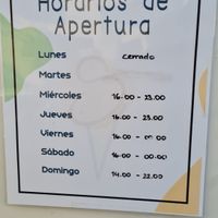 Opening times October 7th 2025 at ArteSana Gelat in Valencia