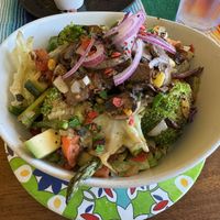 Crazy Relajo Bowl w/Mushrooms  at Three Borders Brunch and Grill in Los Angeles