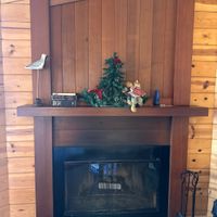 Fireplace   at The Stanford Inn by the Sea in Mendocino