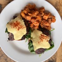 Portobello Benedict   at The Stanford Inn by the Sea in Mendocino