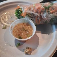 Veggie roll (too hungry to wait lmao) at Curry In The Box in Fitchburg