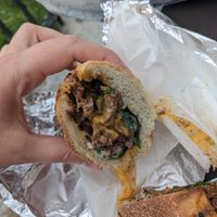 Vegan cheesesteak at Chef Richie Deli in Hudson