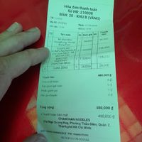  at ChanChan Noodle in Ho Chi Minh City