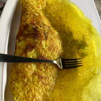 Fork for scale, as big as your head. at Magnolia Veggie Restaurant in Phnom Penh