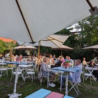 outside area at Garden de Luxe in Vaxjo