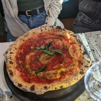 pizza marinara at Ciro in Jonkoping