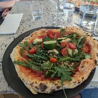 vegan pizza at Ciro in Jonkoping