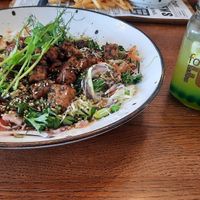 Bowl with limonade at Ursule in Kedainiai