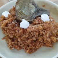 Arroz abanda at La Capella in Sabadell