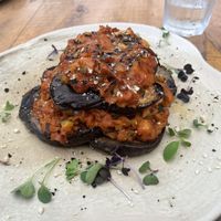 Musaka  at La Capella in Sabadell