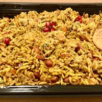 Bhel puri at Bombay Bites Cafe in Abu Dhabi