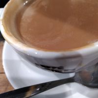 Decaf oat latte (October 2025) at Caffè Nero in Aberystwyth