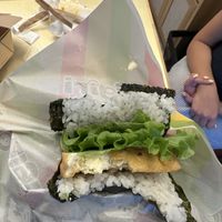   at KIX - Onigiri Burger - T1 in Osaka
