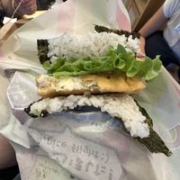   at KIX - Onigiri Burger - T1 in Osaka