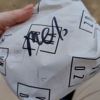 Sandwich at Zona Bistro in Prague