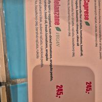 Only vegan option at Zona Bistro in Prague